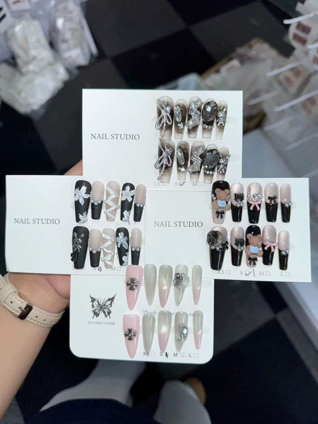 Handmade wearable nails