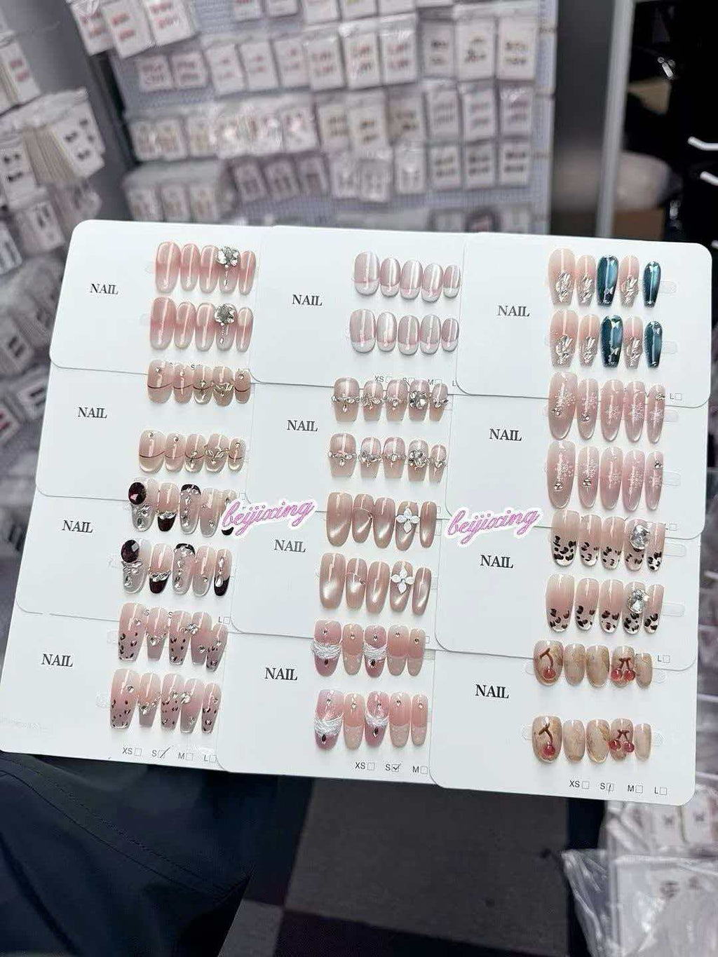 Handmade wearable nails