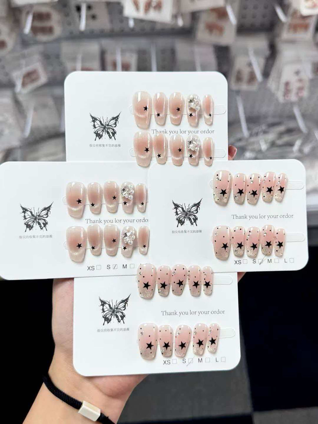 Handmade wearable nails