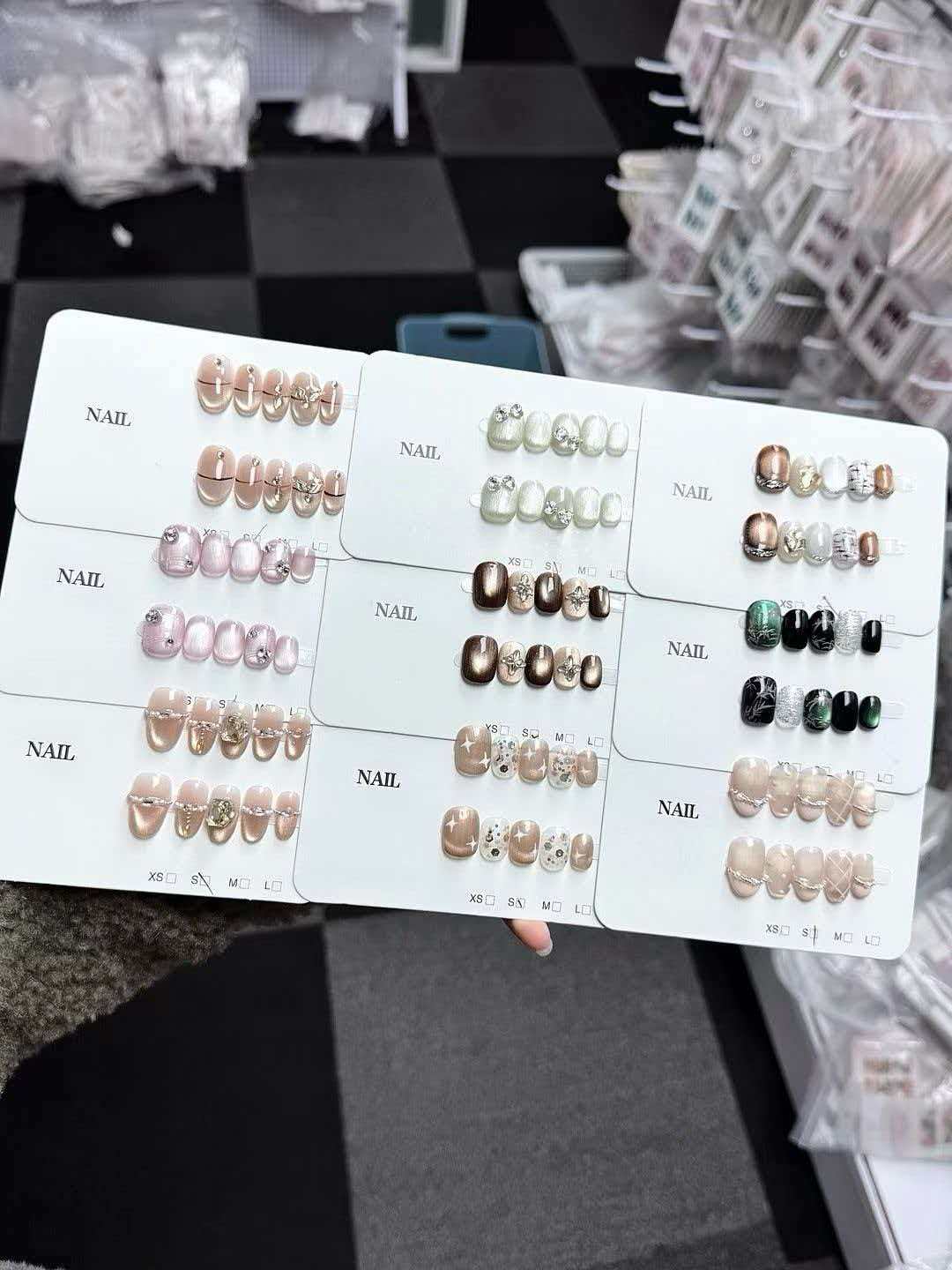 Handmade wearable nails