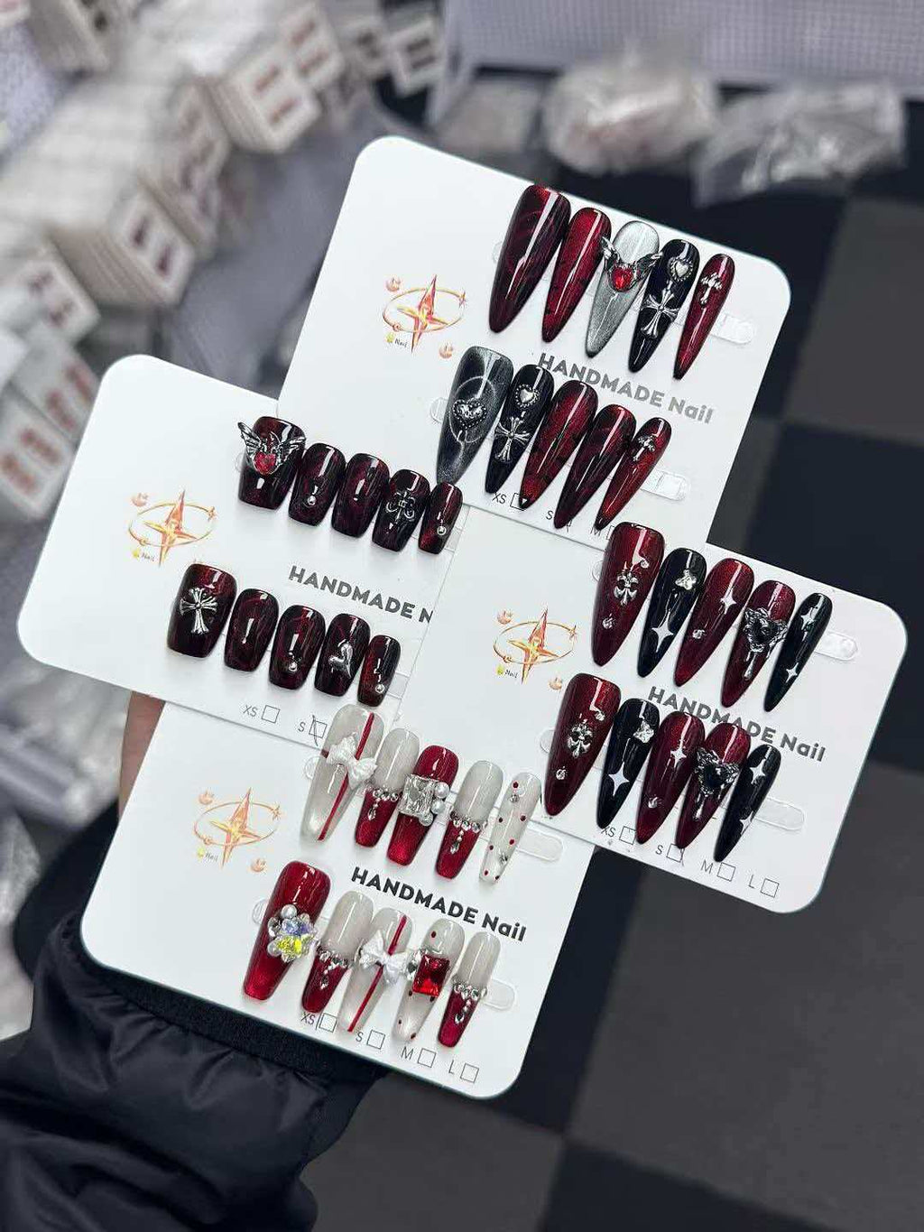 Handmade wearable nails