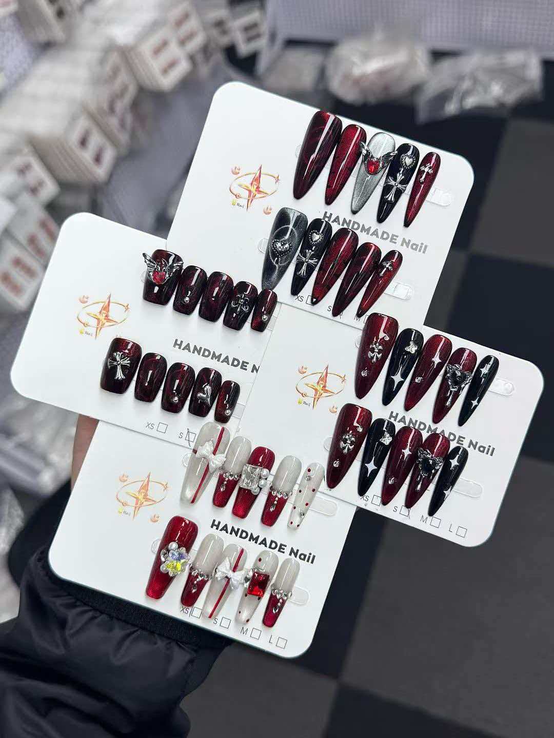 Handmade wearable nails