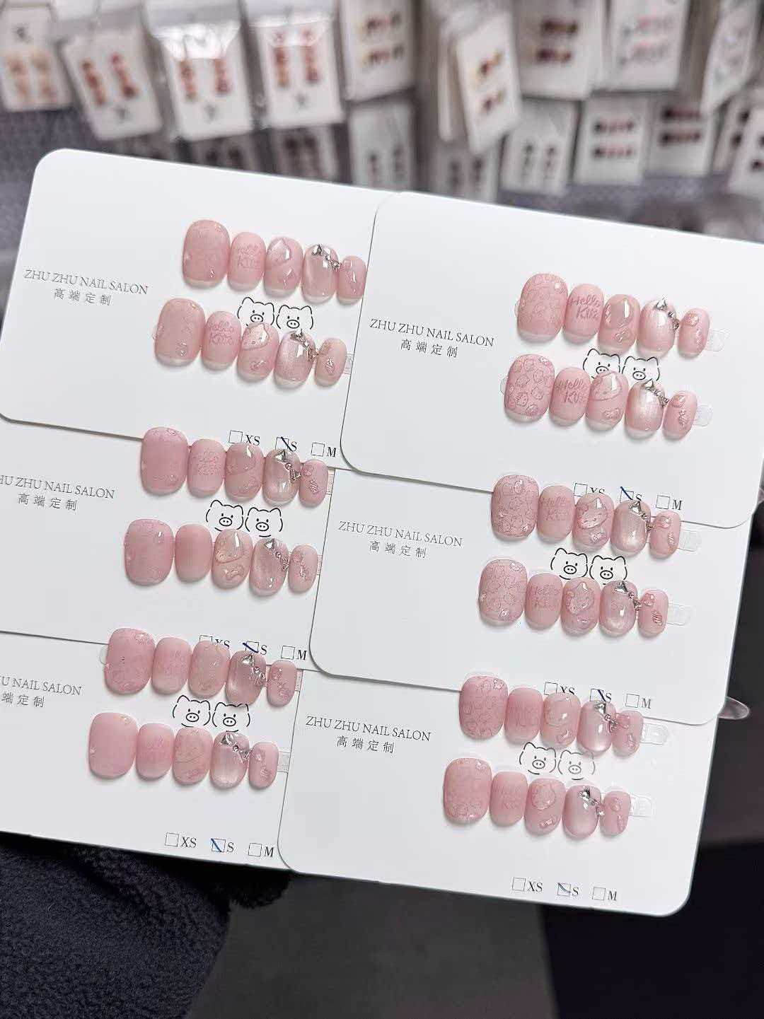 Handmade wearable nails