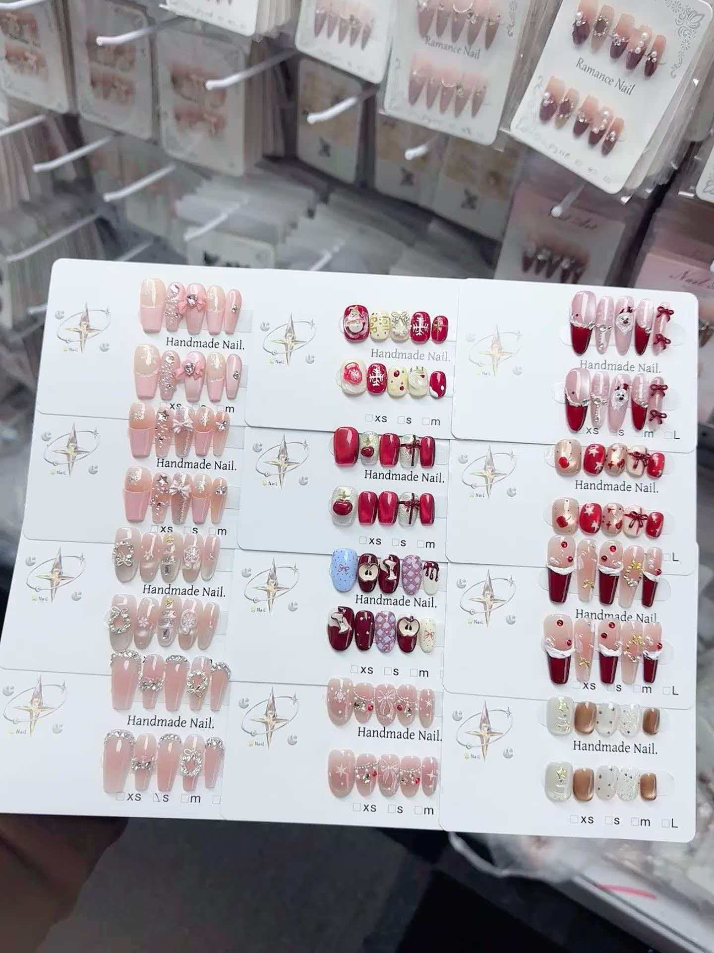 Handmade wearable nails